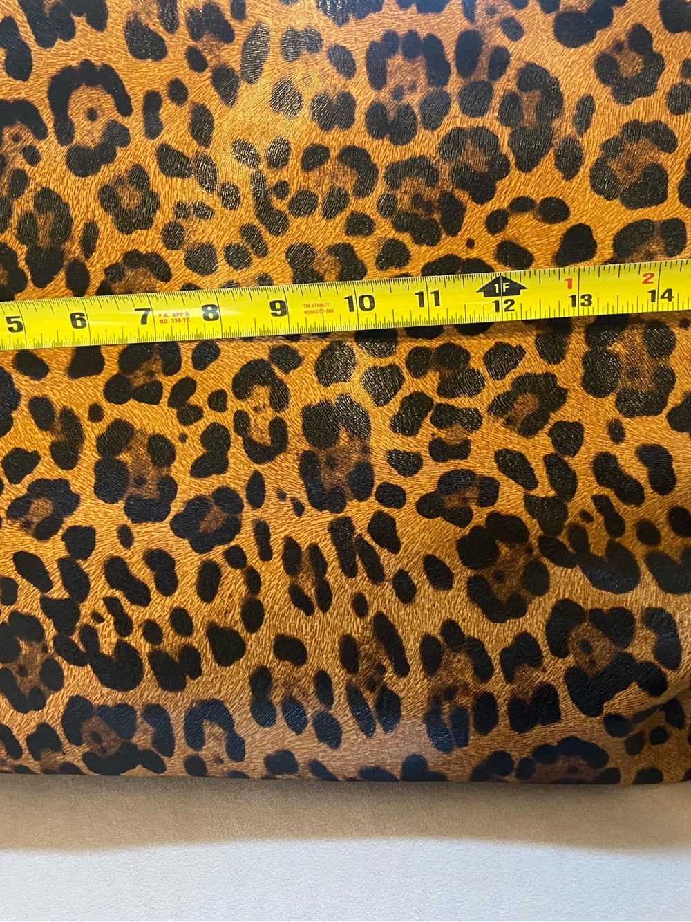 Dooney & Bourke Leopard Print Shoulder Bag in Brown and Black - Picture 7 of 10